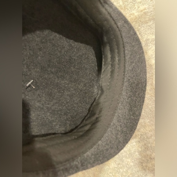 Newsboy Hat Wool S/M Paperboy Golf Gatsby Driver Cabbie Flat Cap Gray NWOT - Picture 2 of 8